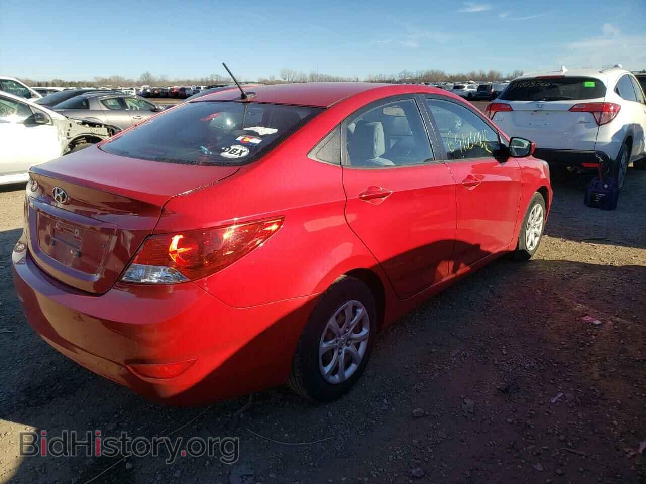 2014 HYUNDAI ACCENT - VIN: KMHCT4AE2EU703259 - Фото 4
