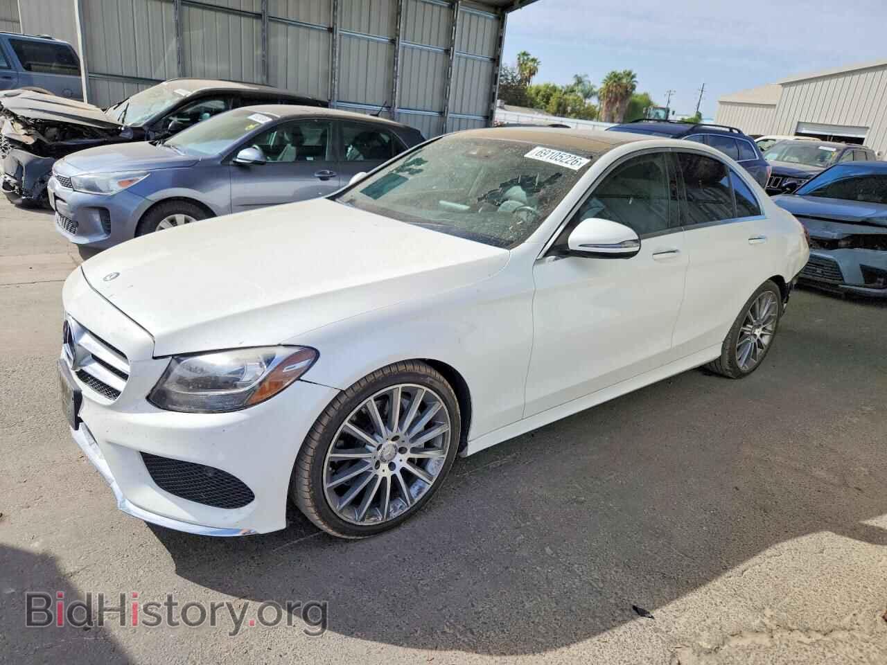 Photo 55SWF4JB6GU143187 - MERCEDES-BENZ C-CLASS 2016