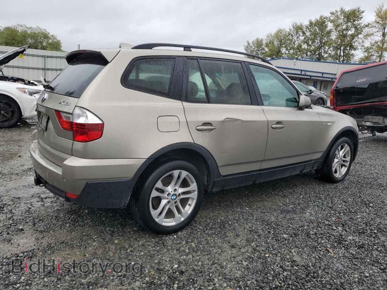 2007 BMW X3 - VIN: WBXPC93407WF24044 - Фото 3