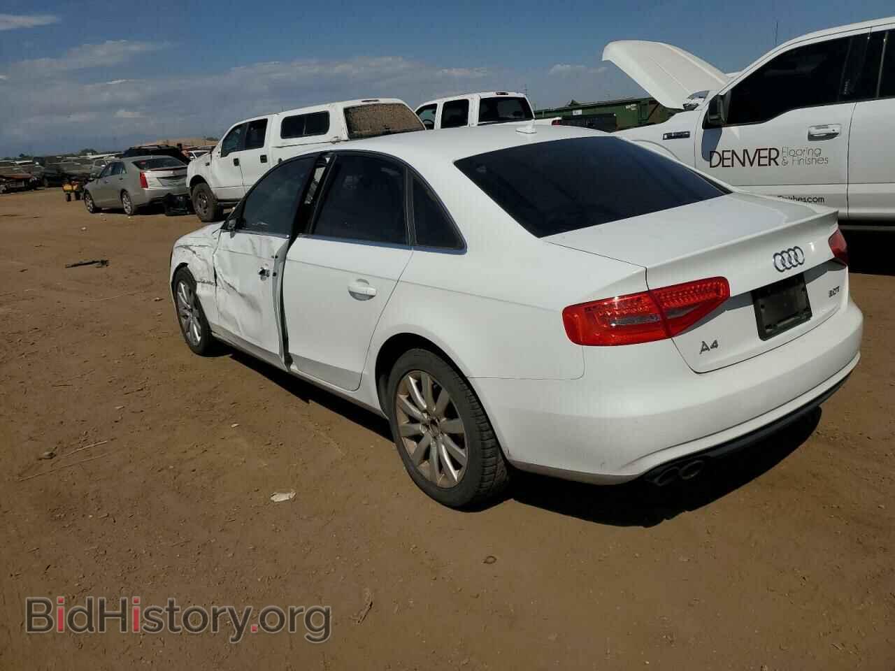 2013 AUDI A4 - VIN: WAUAFAFL2DN040211 - Фото 2
