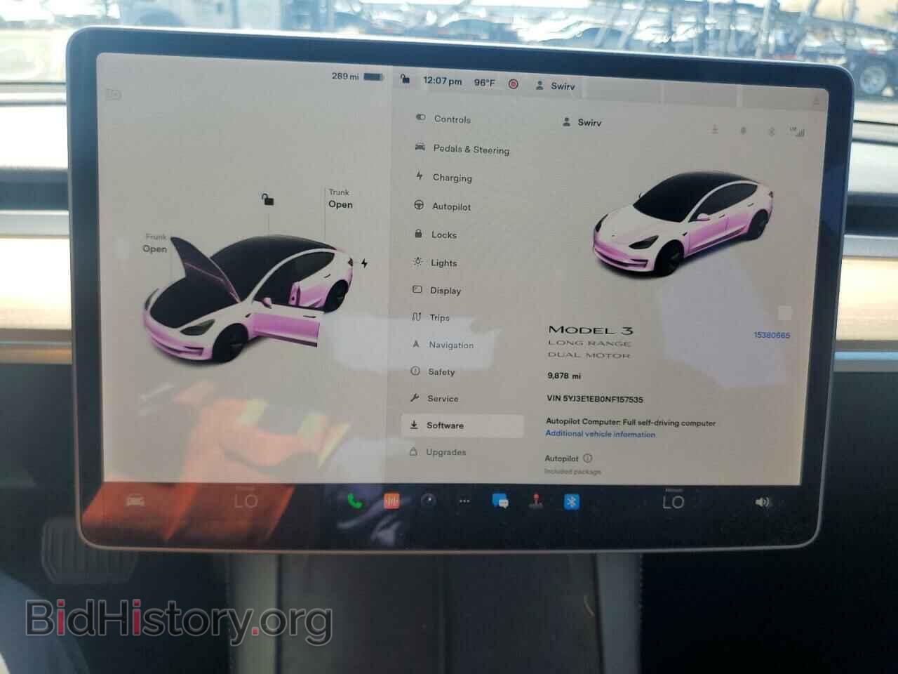 2022 TESLA MODEL 3 - VIN: 5YJ3E1EB0NF157535 - Photo 9