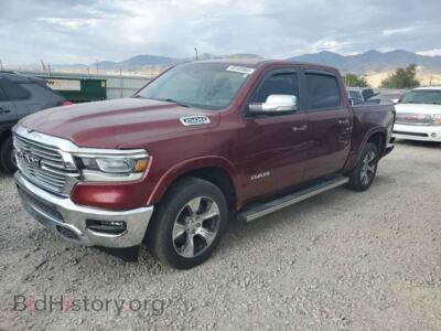 2022 RAM 1500 Laramie, red — VIN 1C6SRFJT8NN391829, Copart