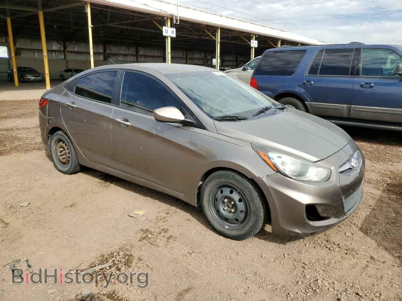 2013 HYUNDAI ACCENT - VIN: KMHCT4AEXDU570569 - Фото 4
