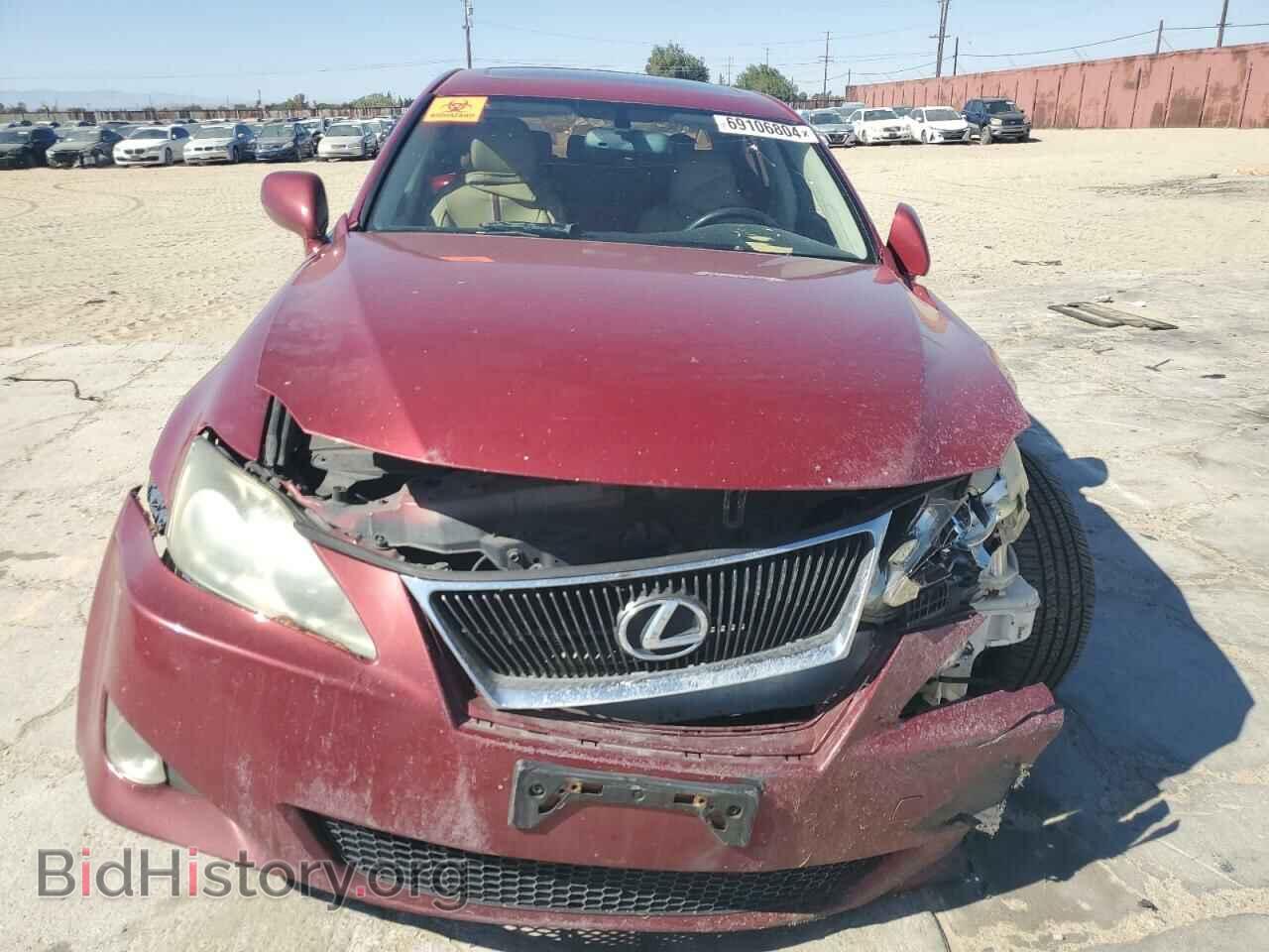 2008 LEXUS IS - VIN: JTHBK262385057183 - Фото 5