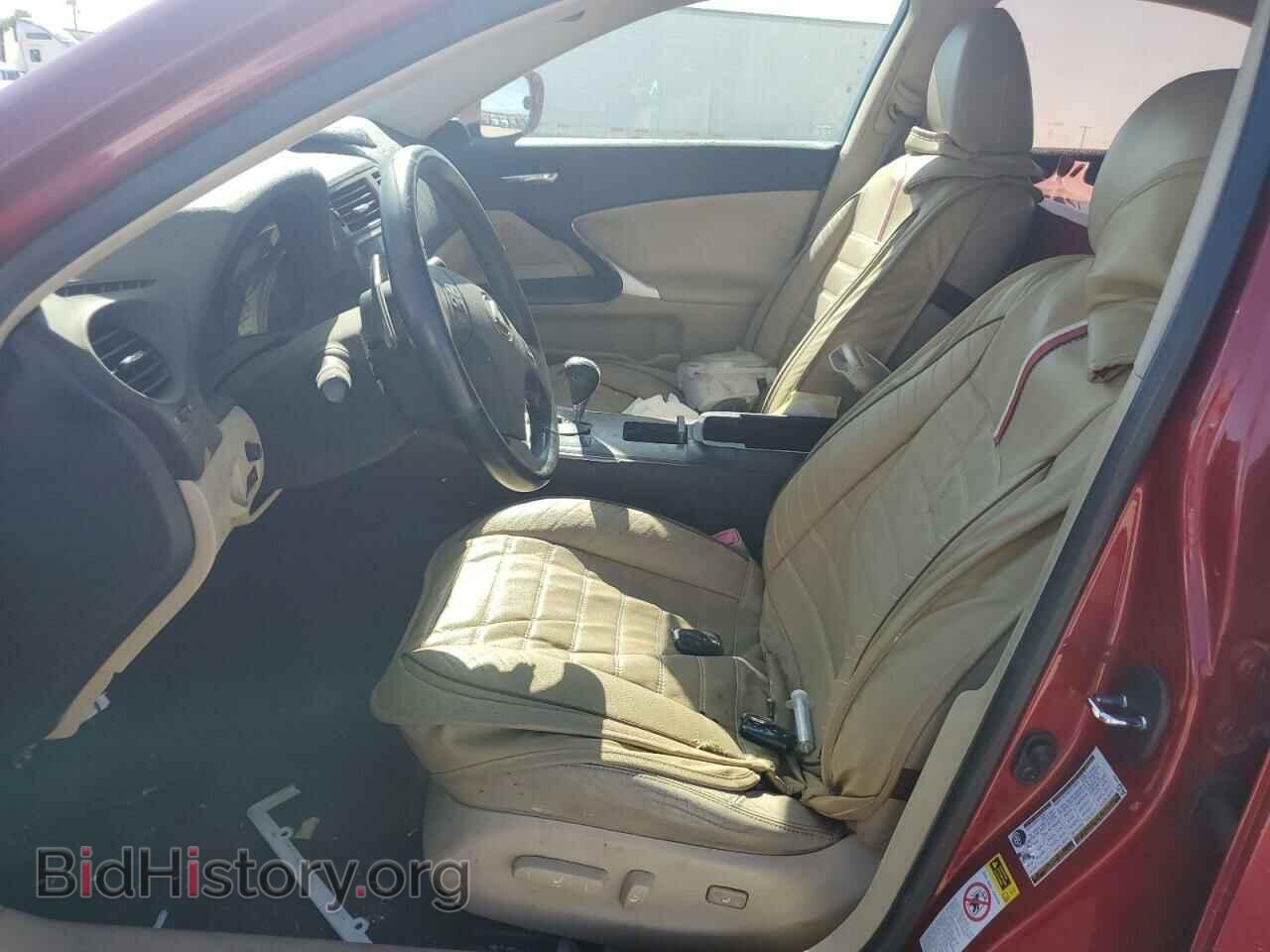 2008 LEXUS IS - VIN: JTHBK262385057183 - Фото 7