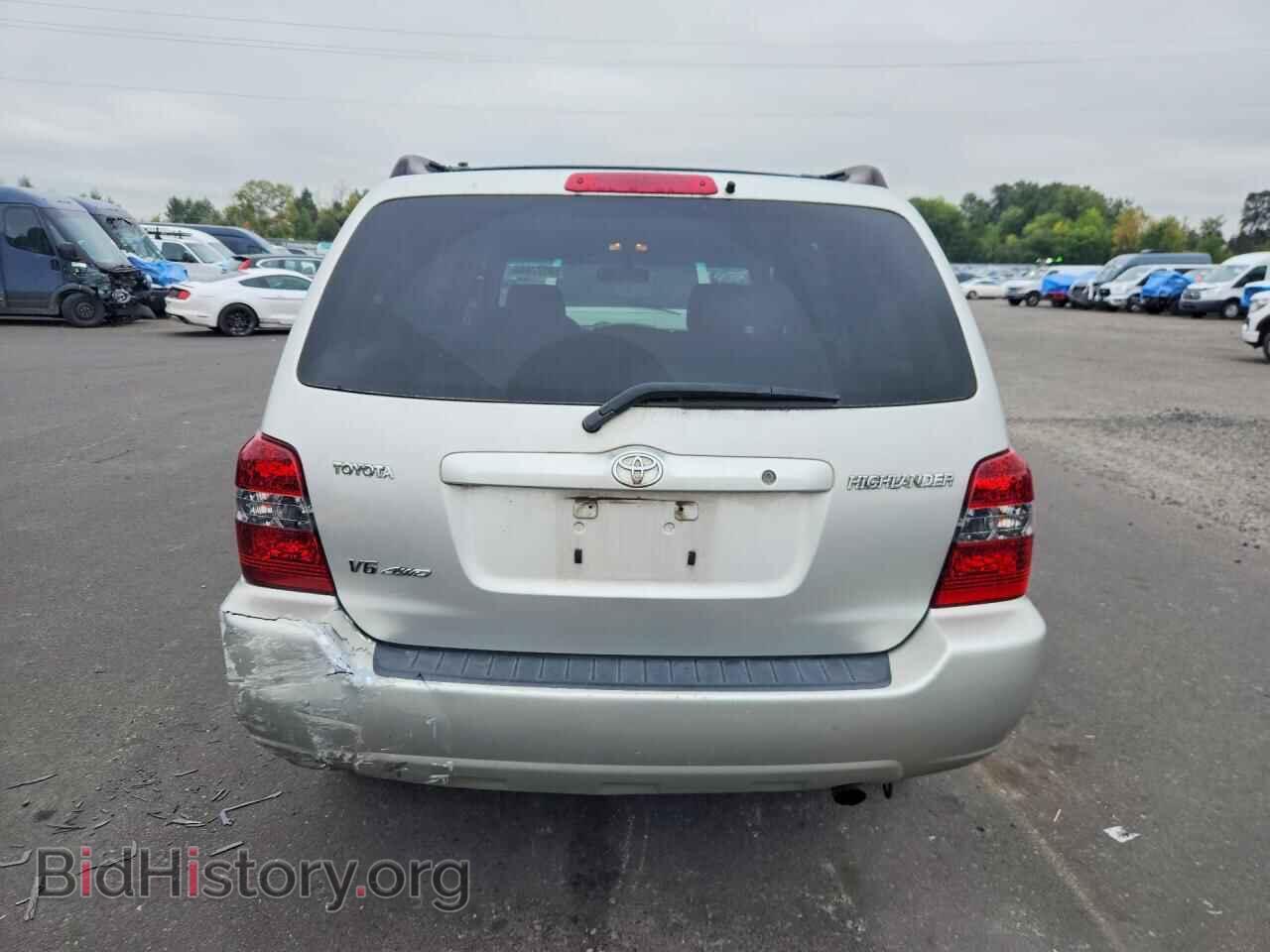 2005 TOYOTA HIGHLANDER - VIN: JTEEP21A650086423 - Фото 6