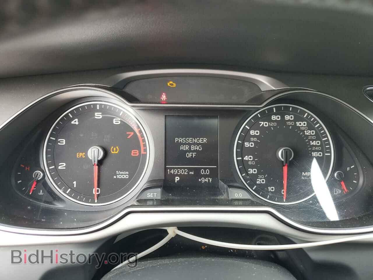 2013 AUDI A4 - VIN: WAUAFAFLXDN009949 - Фото 9