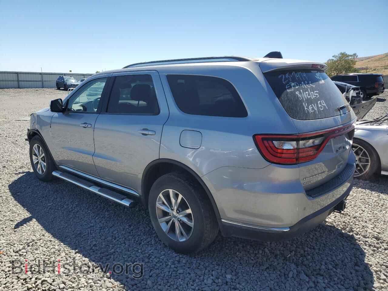 2015 DODGE DURANGO - VIN: 1C4RDJDG9FC938952 - Фото 2