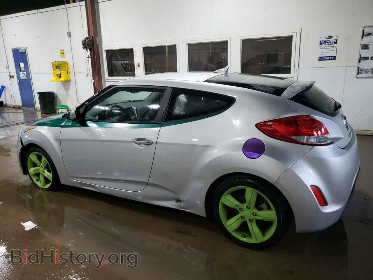 2012 HYUNDAI VELOSTER - VIN: KMHTC6AD4CU058341 - Фото 2