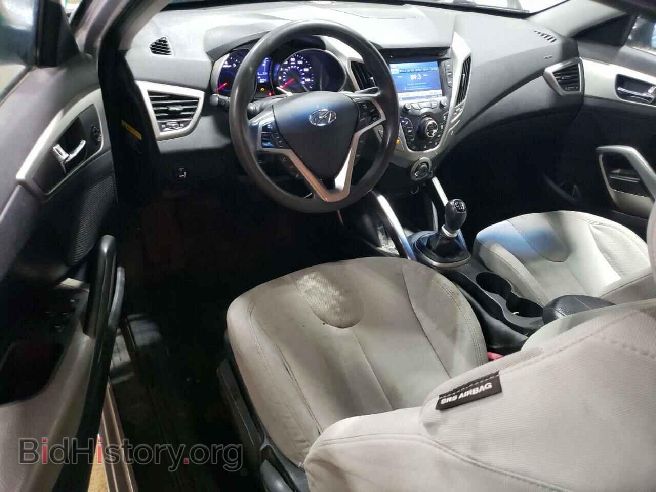 2012 HYUNDAI VELOSTER - VIN: KMHTC6AD4CU058341 - Фото 8