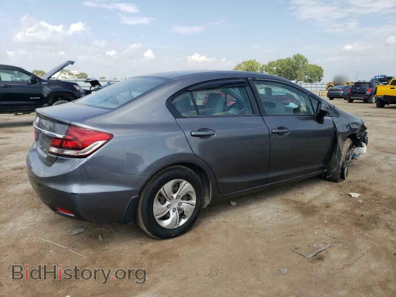 2013 HONDA CIVIC - VIN: 19XFB2F58DE009805 - Фото 3
