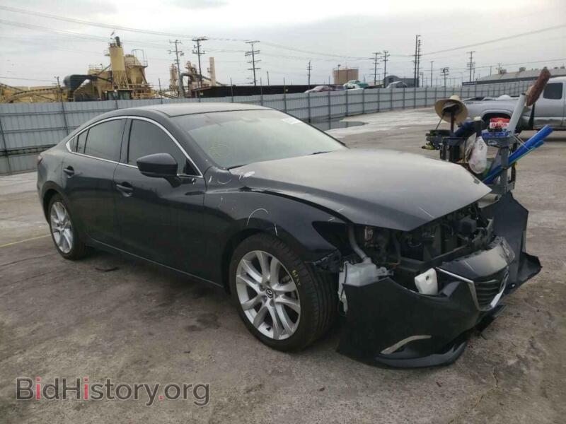 2017 Mazda 6 6 Touring (VIN JM1GL1V58H1128086) — photo 1 of 10, Copart, damage: front end