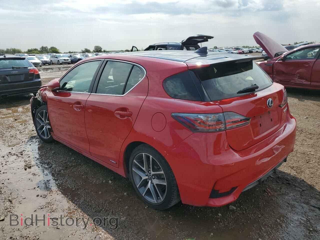 2014 LEXUS CT 200 - VIN: JTHKD5BH0E2207303 - Фото 2