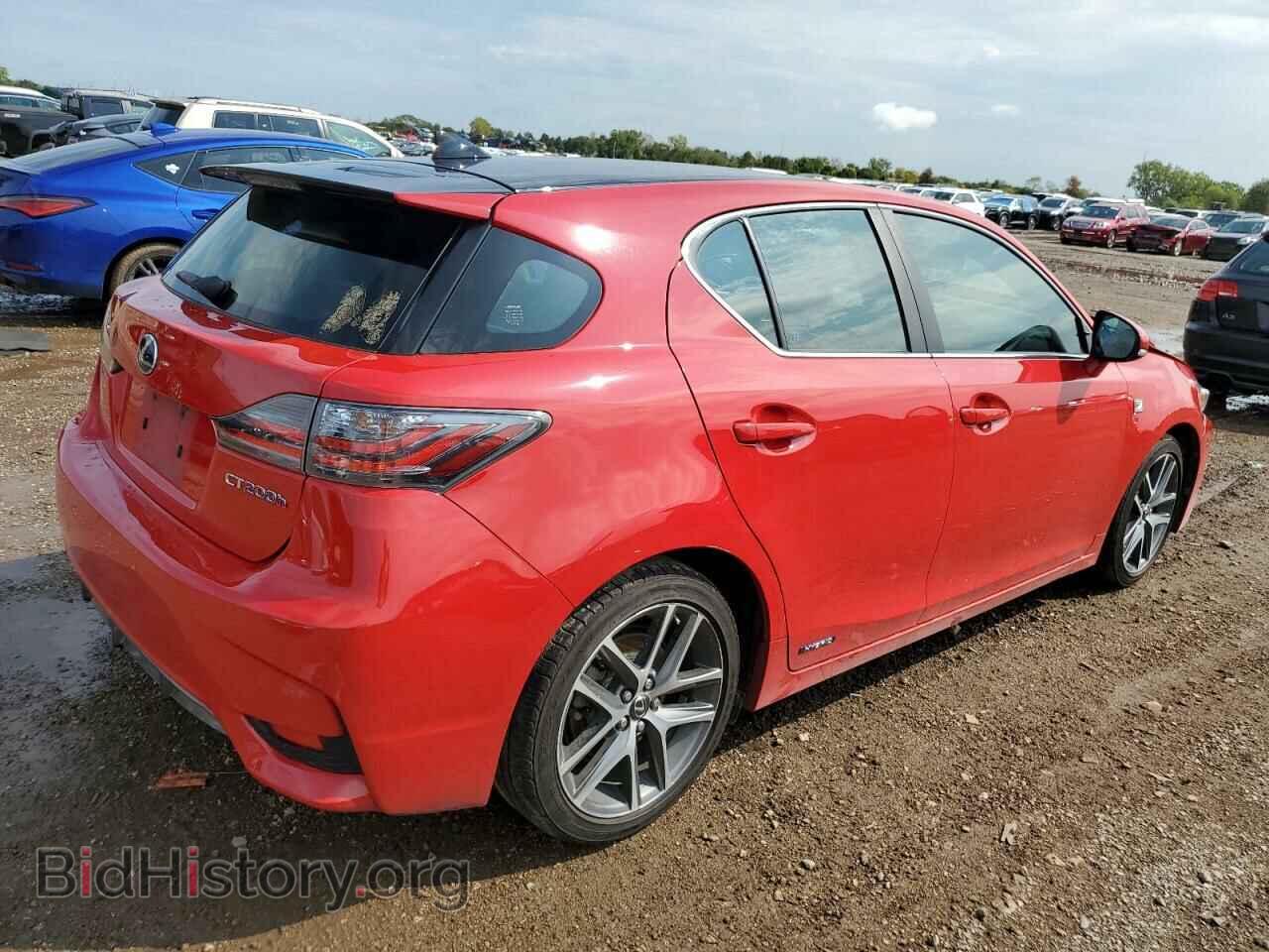 2014 LEXUS CT 200 - VIN: JTHKD5BH0E2207303 - Фото 3