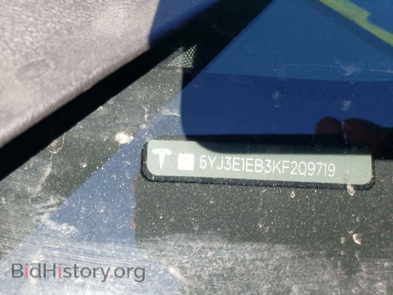 2019 TESLA MODEL 3 - VIN: 5YJ3E1EB3KF209719 - Photo 10