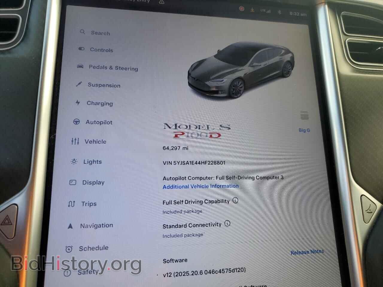 2017 TESLA MODEL S - VIN: 5YJSA1E44HF228801 - Photo 9