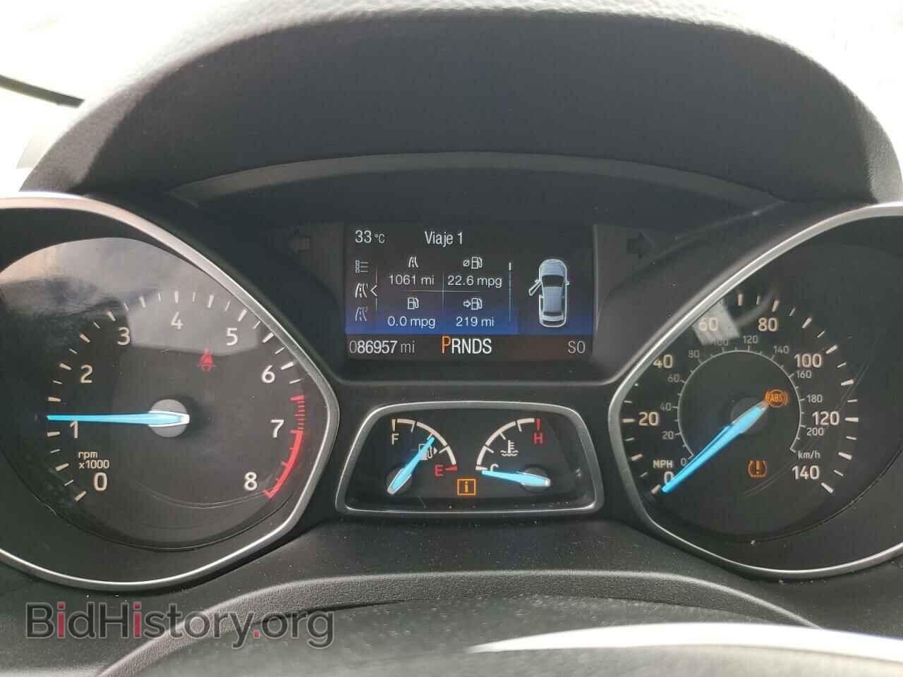 2017 FORD ESCAPE - VIN: 1FMCU0F77HUB49544 - Фото 9