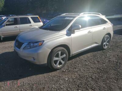 2012 Lexus RX350 350, золотистый — VIN 2T2BK1BA1CC126565, Copart