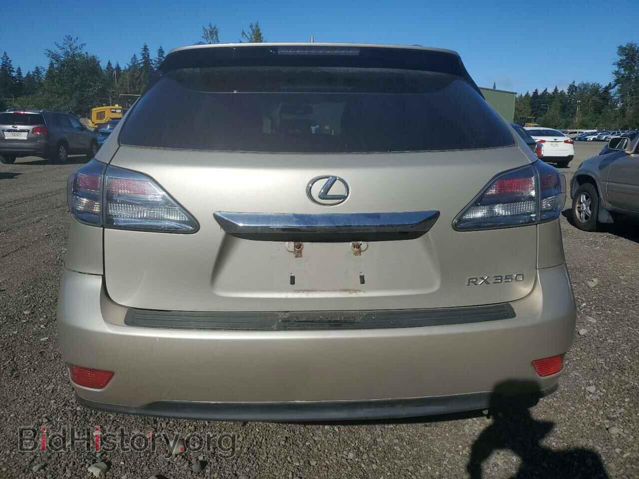 2012 LEXUS RX350 - VIN: 2T2BK1BA1CC126565 - Фото 6