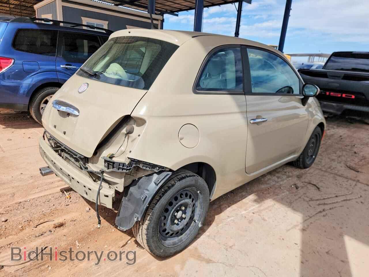 2012 FIAT 500 - VIN: 3C3CFFAR4CT384744 - Photo 3