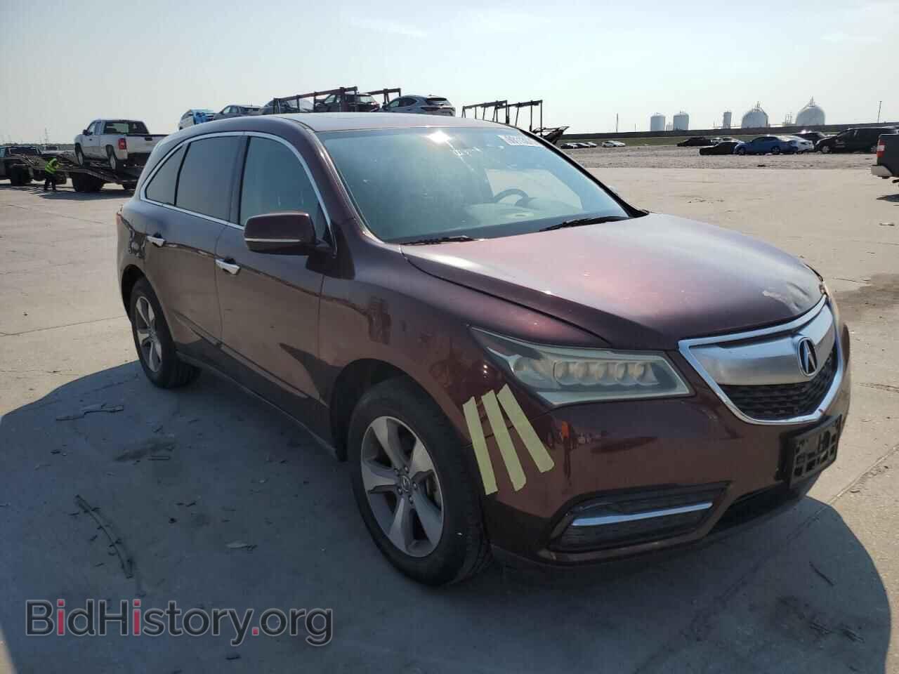 2014 ACURA MDX - VIN: 5FRYD3H28EB011124 - Фото 4