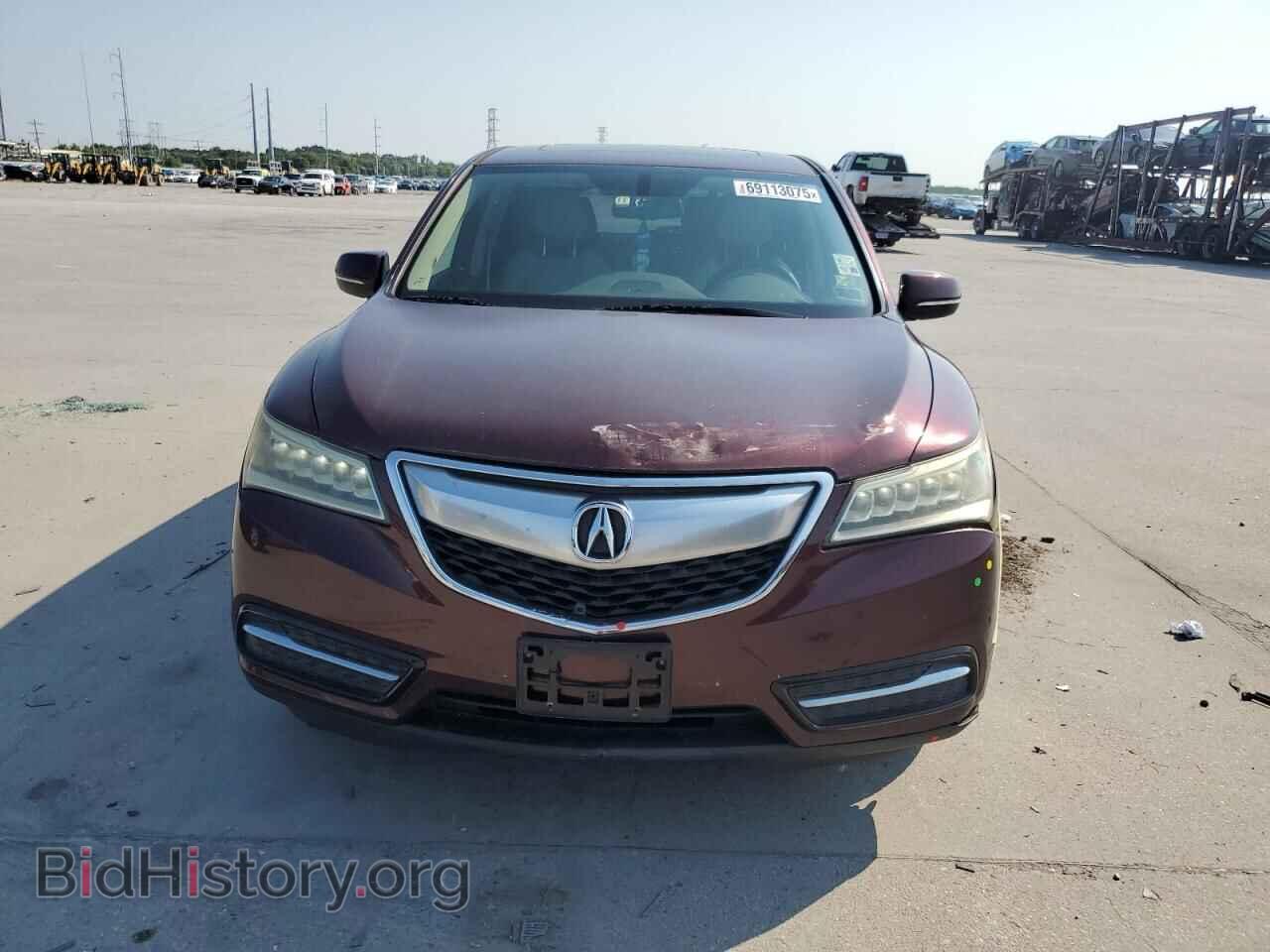 2014 ACURA MDX - VIN: 5FRYD3H28EB011124 - Фото 5