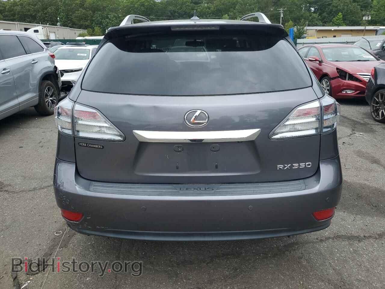 2012 LEXUS RX350 - VIN: 2T2BK1BAXCC137807 - Фото 6