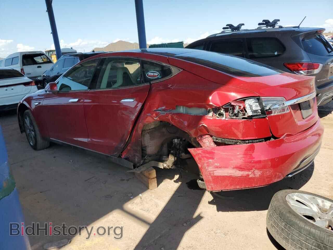 2014 TESLA MODEL S - VIN: 5YJSA1H18EFP48075 - Photo 2