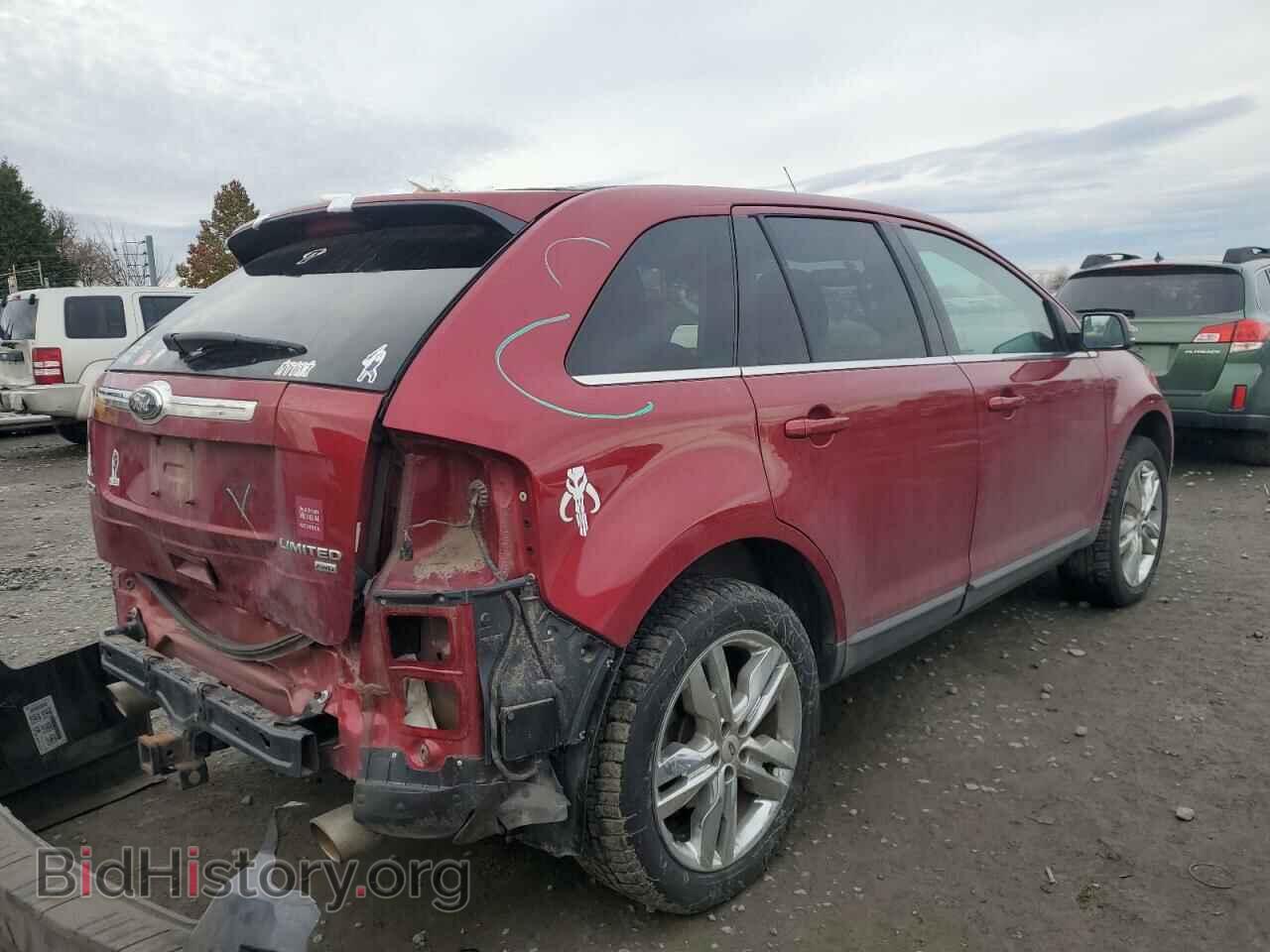 2014 FORD EDGE - VIN: 2FMDK4KC2EBB31331 - Фото 3
