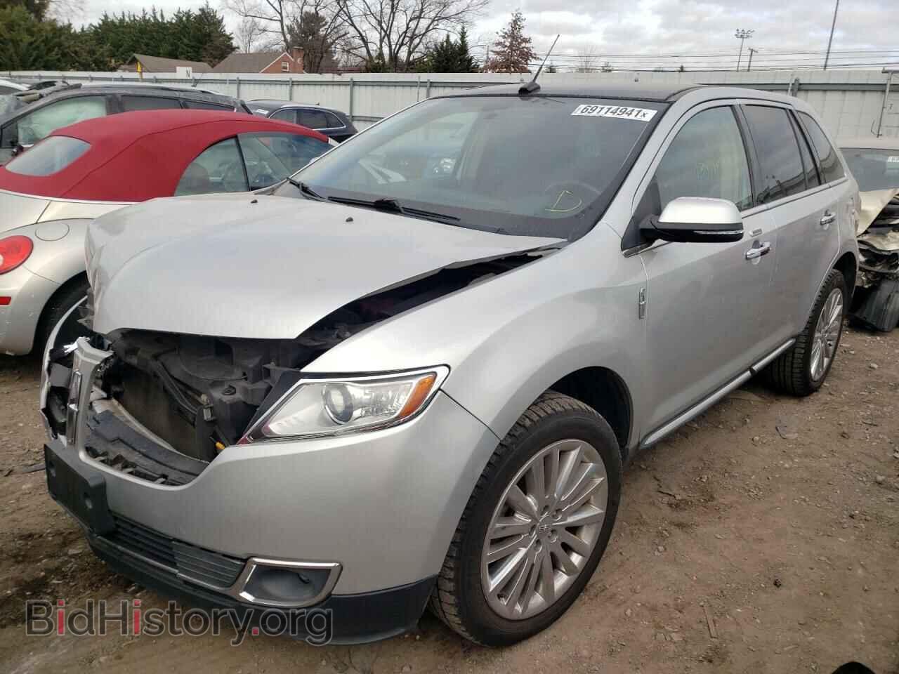 2013 LINCOLN MKX - VIN: 2LMDJ8JK6DBL39007 - Фото 2