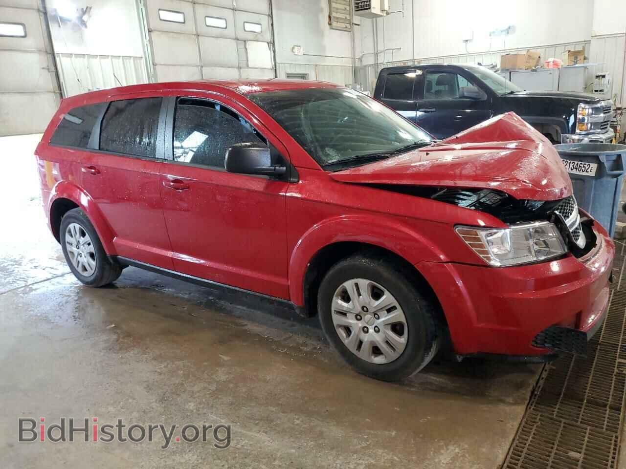 2014 DODGE JOURNEY - VIN: 3C4PDCAB1ET259093 - Фото 4