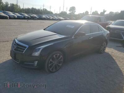 2013 Cadillac ATS Premium, black — VIN 1G6AL5SX0D0151089, Copart