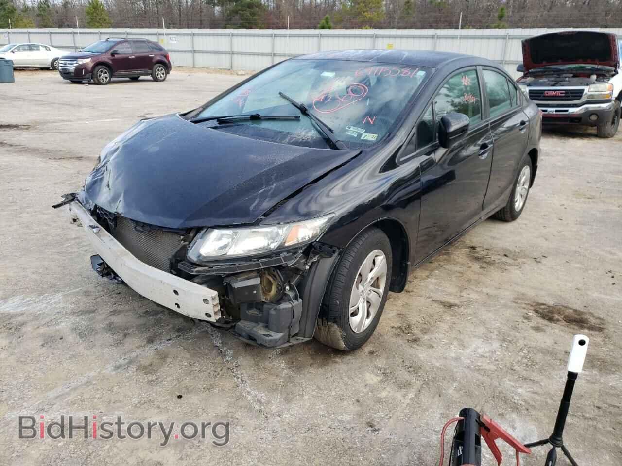 2014 HONDA CIVIC - VIN: 2HGFB2F51EH533224 - Фото 2