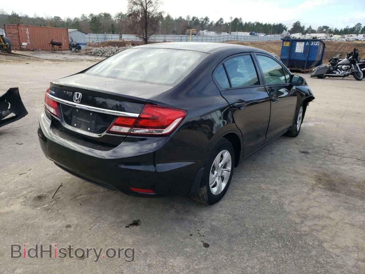 2014 HONDA CIVIC - VIN: 2HGFB2F51EH533224 - Фото 4