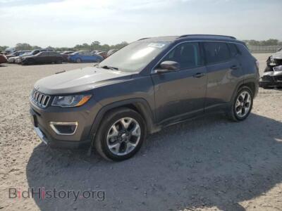 2020 Jeep COMPASS Limited, темно-серый — VIN 3C4NJCCB4LT114575, Copart