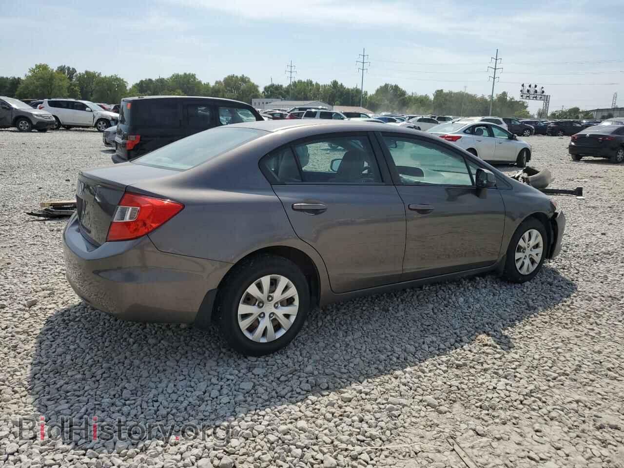 2012 HONDA CIVIC - VIN: 19XFB2F54CE038670 - Фото 3