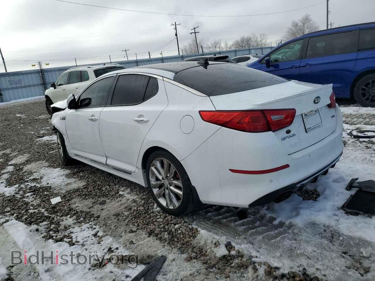 2015 KIA OPTIMA - VIN: 5XXGR4A64FG437196 - Фото 2