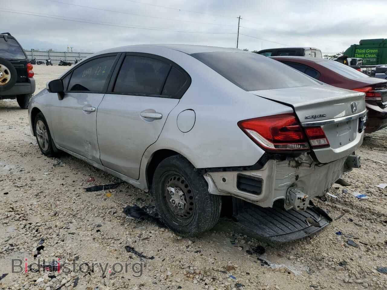 2015 HONDA CIVIC - VIN: 19XFB2F54FE011019 - Фото 2