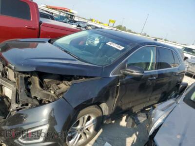 2015 Ford EDGE SEL, black — VIN 2FMTK3J95FBB44118, Copart