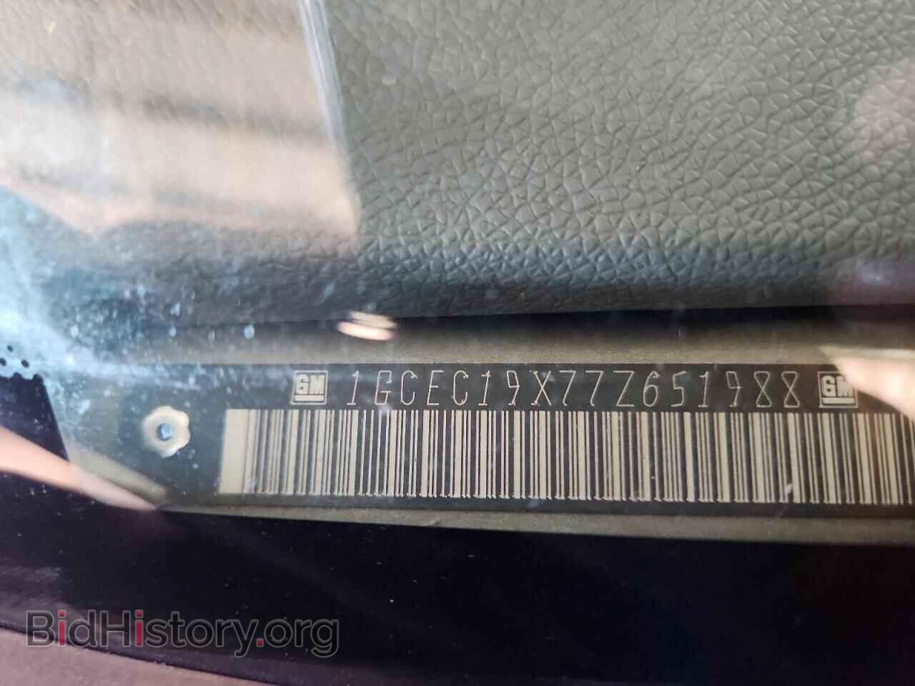 2007 CHEVROLET SILVERADO - VIN: 1GCEC19X77Z651988 - Фото 12