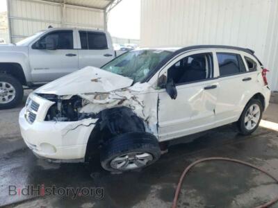 2008 Dodge CALIBER, white — VIN 1B3HB28B78D757837, Copart