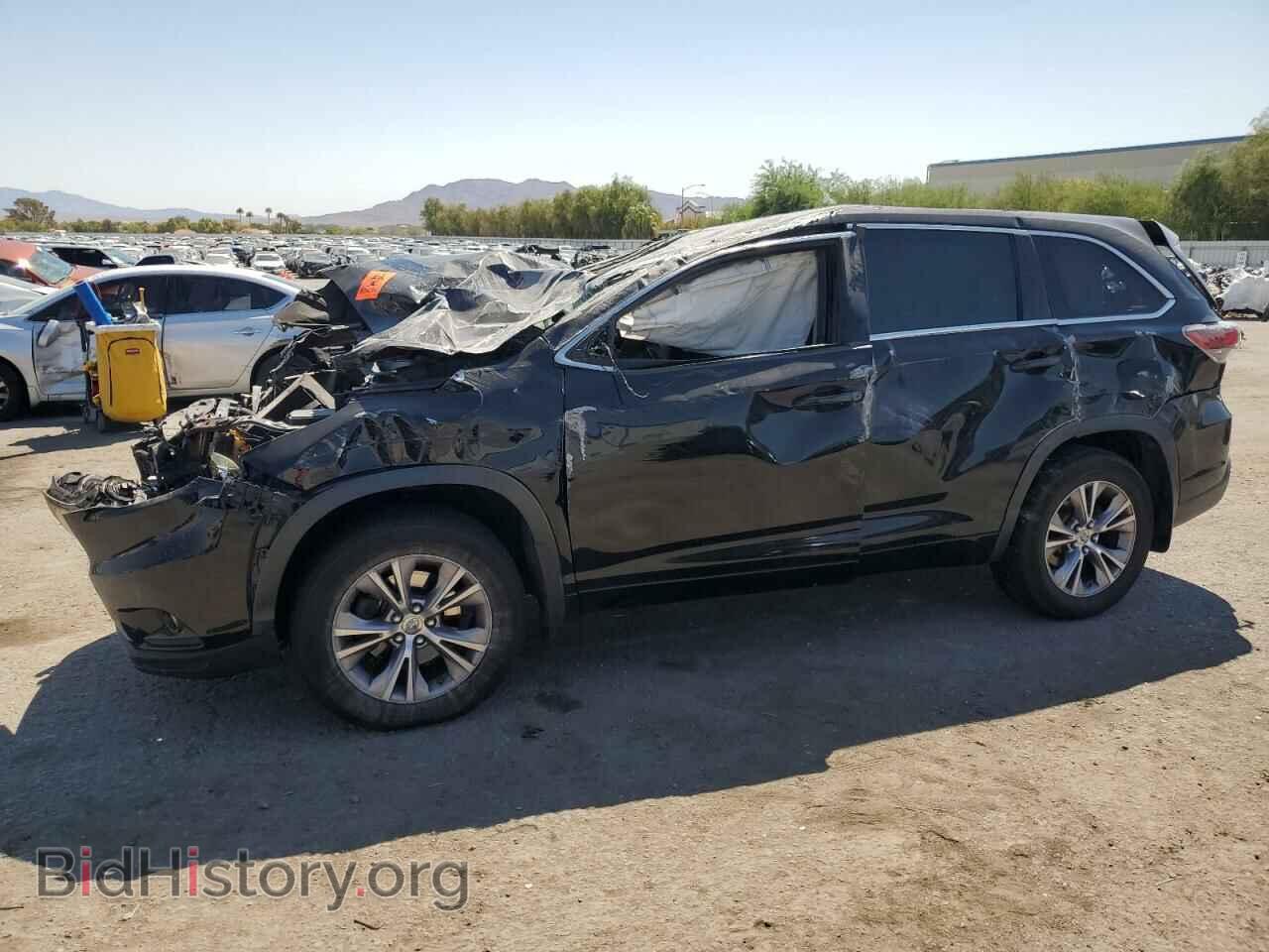 Фотография 5TDBKRFH1FS147986 - TOYOTA HIGHLANDER 2015