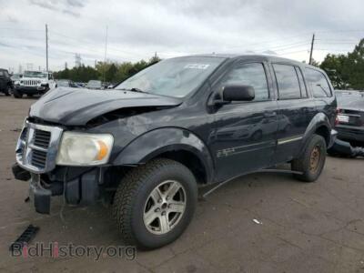 2007 Dodge DURANGO SLT, черный — VIN 1D8HB48277F562013, Copart