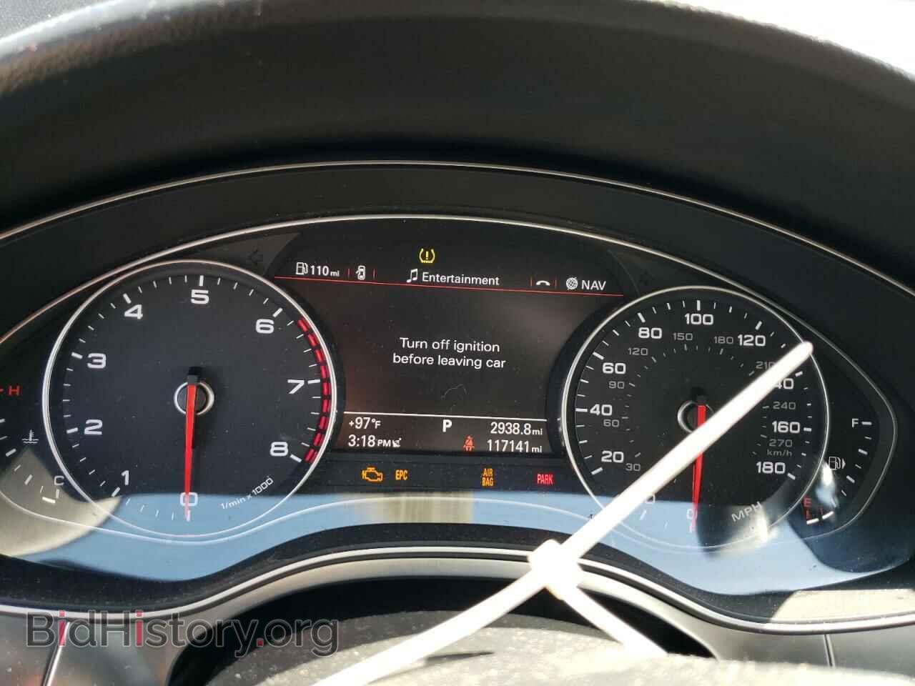 2013 AUDI A6 - VIN: WAUGFAFC3DN128159 - Фото 9