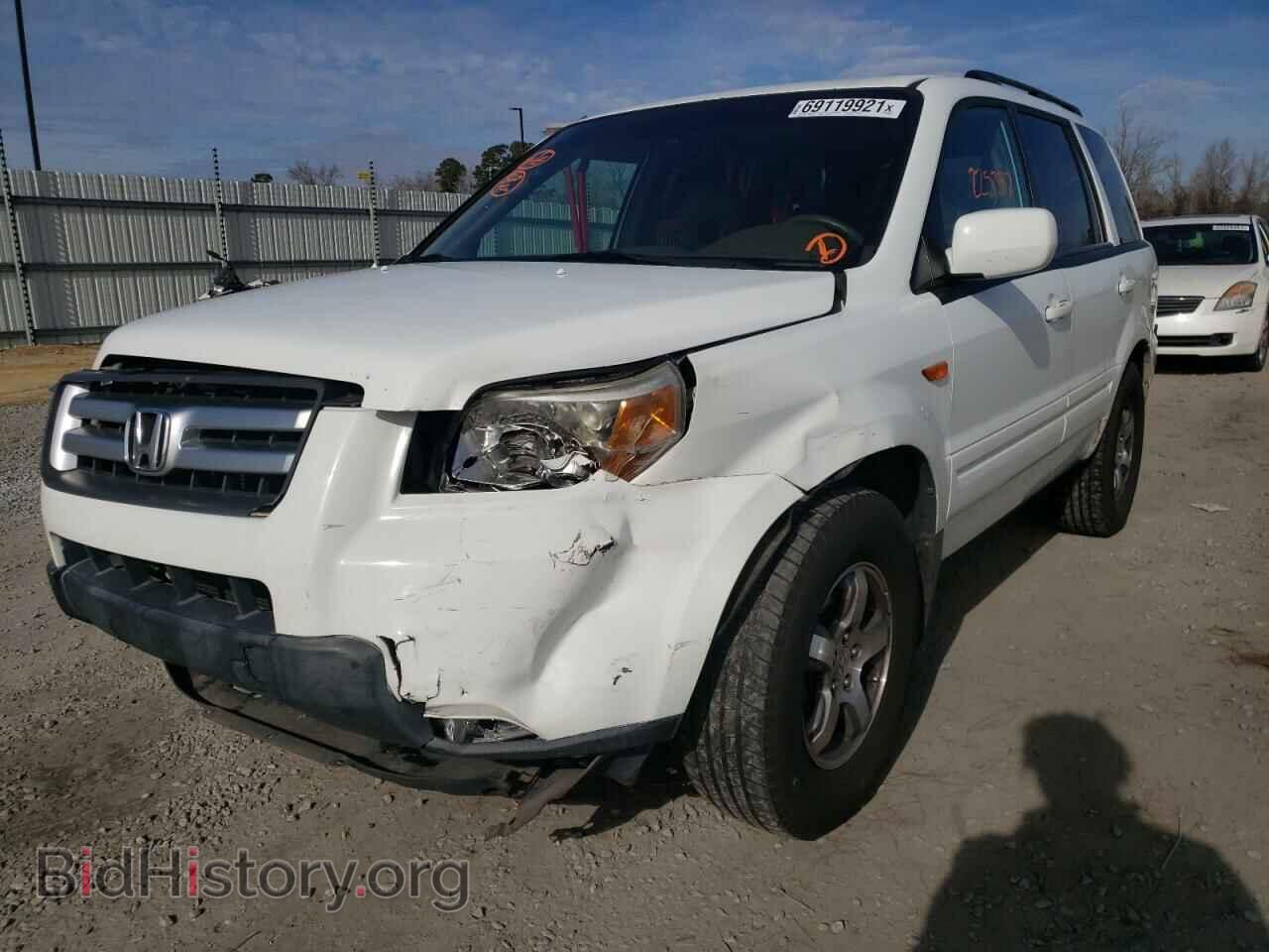 2007 HONDA PILOT - VIN: 5FNYF285X7B023780 - Фото 2