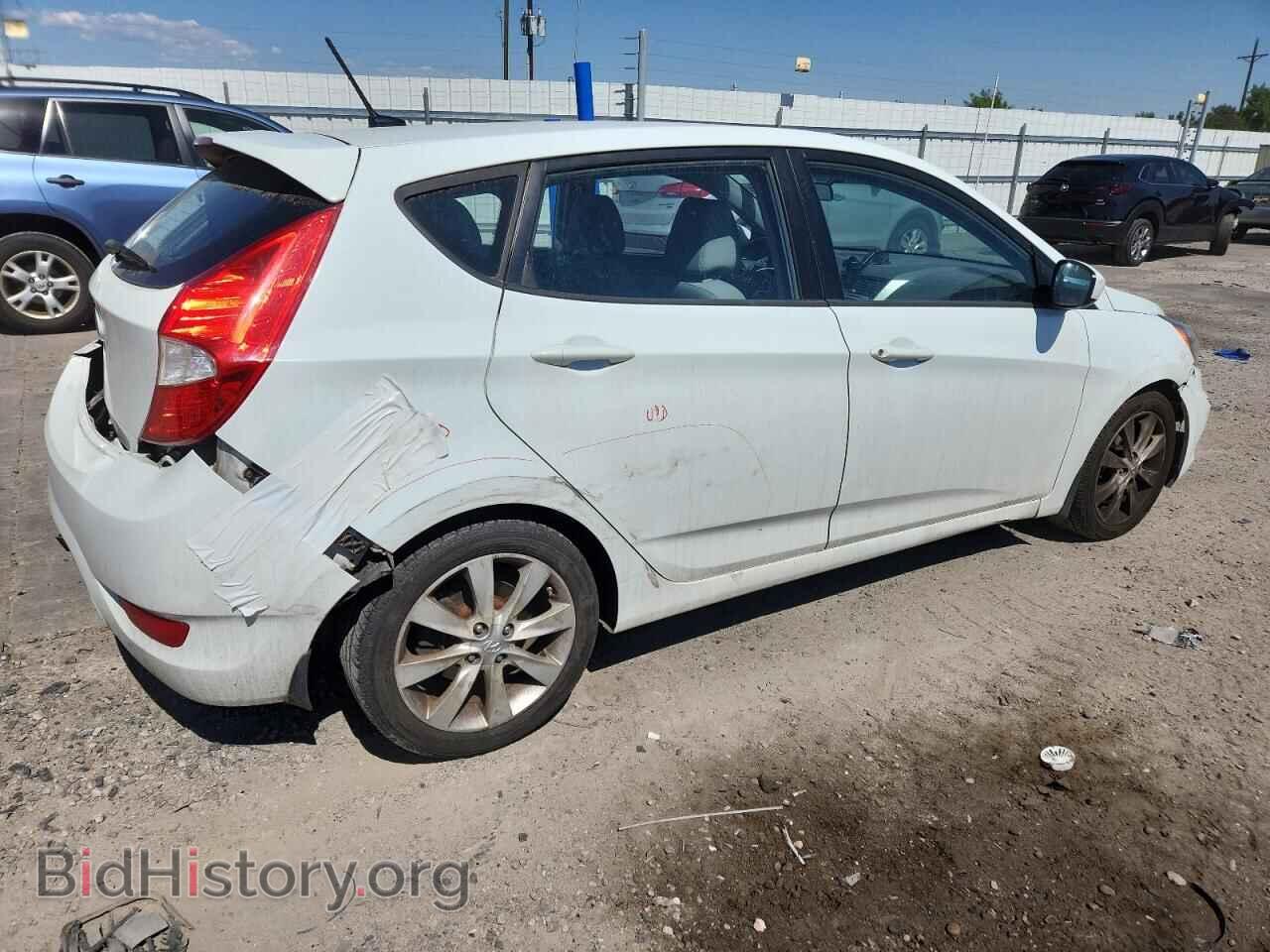 2012 HYUNDAI ACCENT - VIN: KMHCU5AE7CU013877 - Фото 3