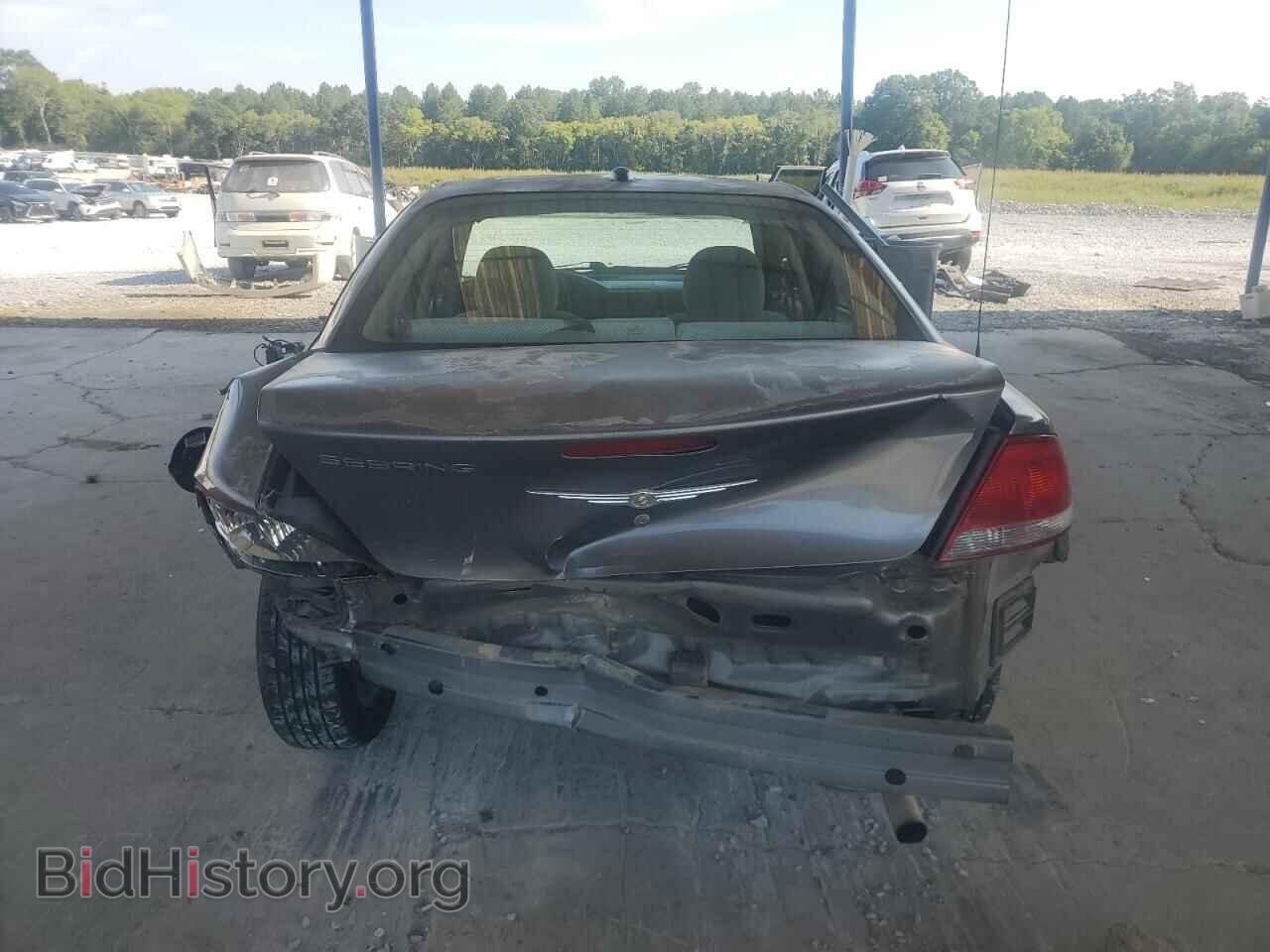 2005 CHRYSLER SEBRING - VIN: 1C3EL46X85N620344 - Фото 6
