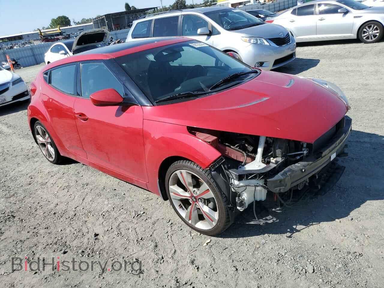 2013 HYUNDAI VELOSTER - VIN: KMHTC6AD9DU092793 - Фото 4