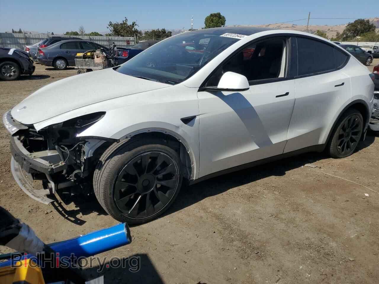 Photo 5YJYGDED7MF103117 - TESLA MODEL Y 2021