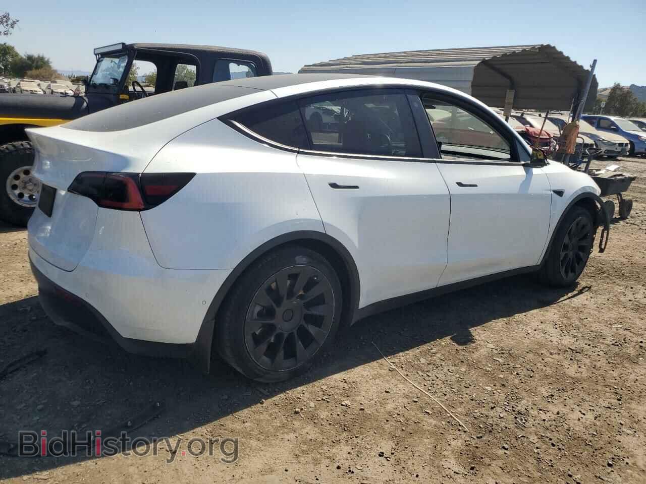 2021 TESLA MODEL Y - VIN: 5YJYGDED7MF103117 - Фото 3